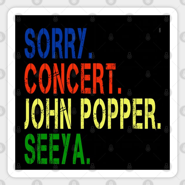 John Popper Music D31 Magnet by Onlymusicians